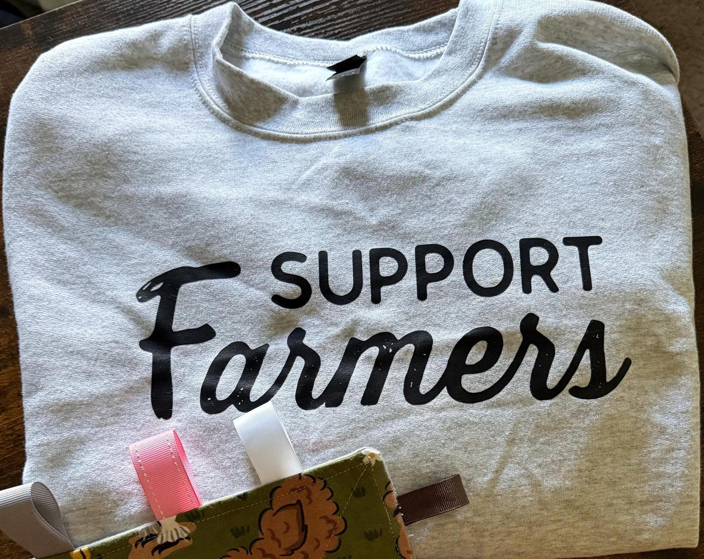 Support Farmers Crewneck