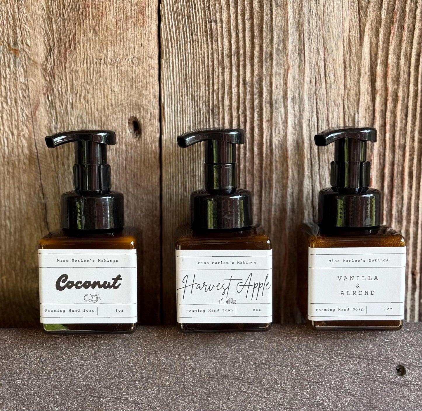 Foaming Hand Soap | Made with Simple and Few Ingredients | 8oz