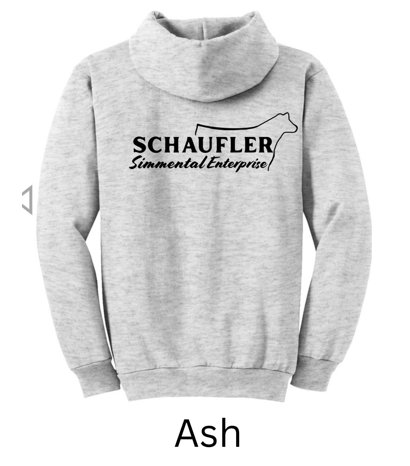 Hoodie Sweatshirt | Front + Back