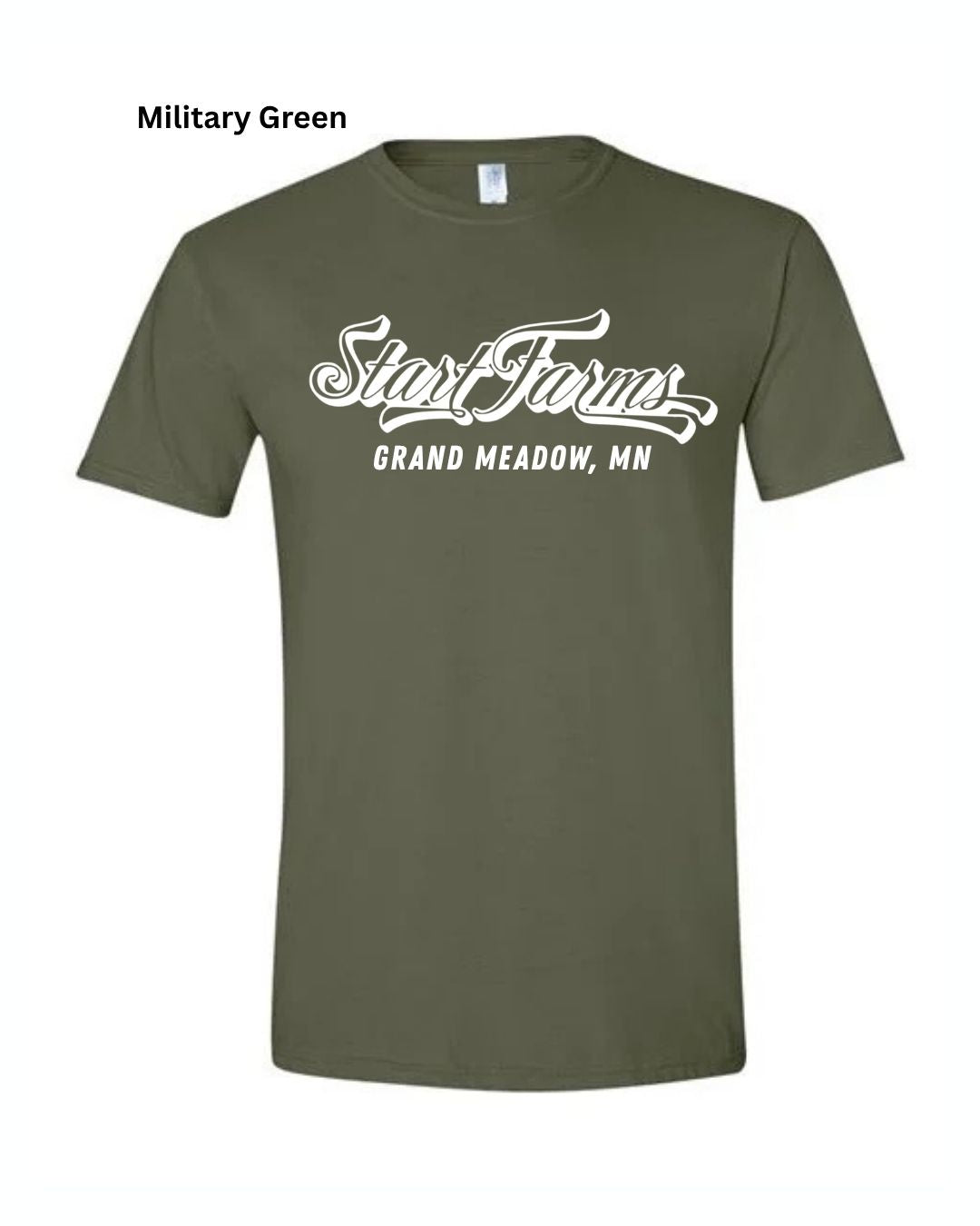 Start Farms Shirt Front Design Only