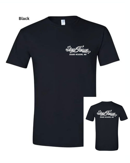 Start Farms Shirt Front + Back Design