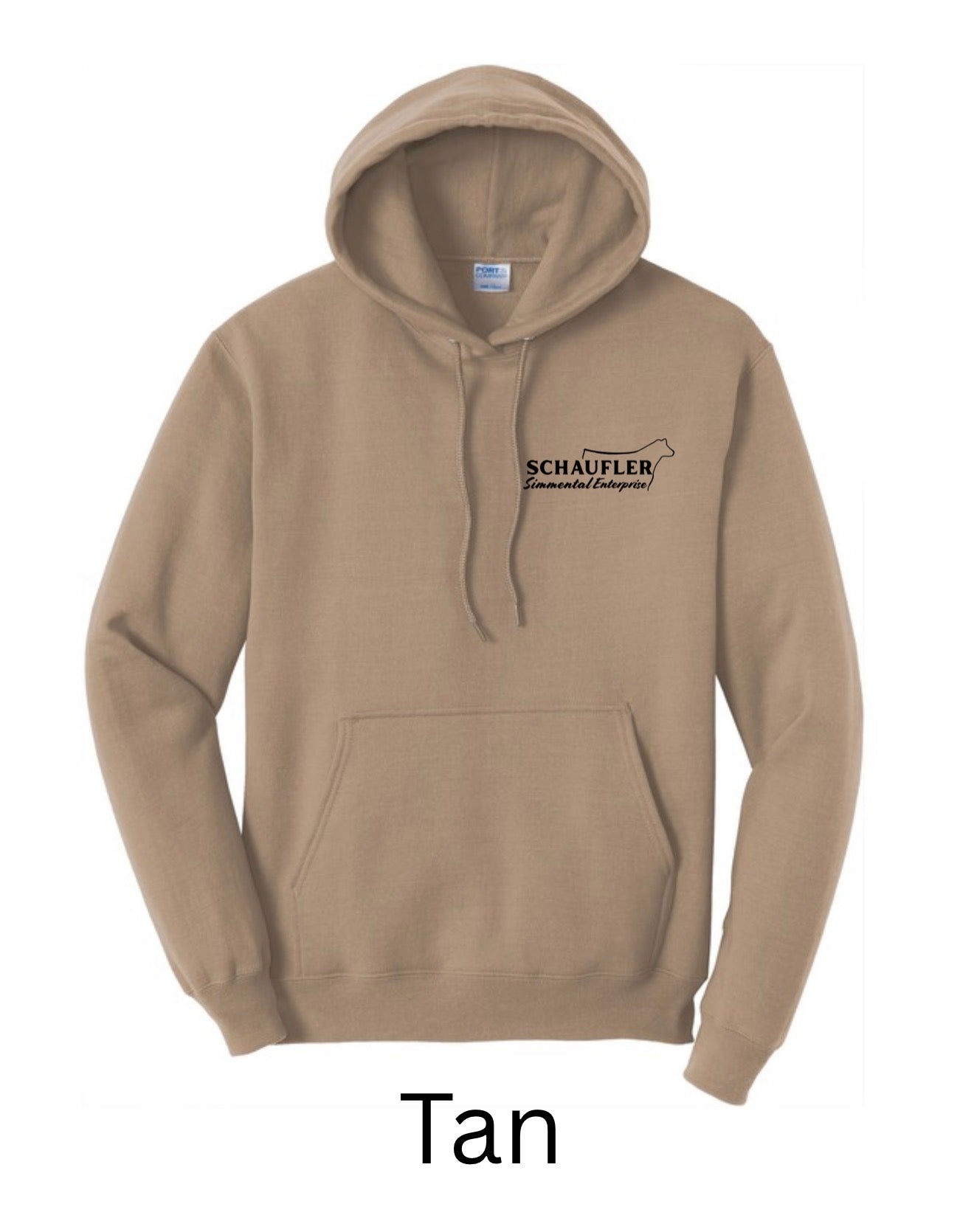 Hoodie Sweatshirt | Front + Back