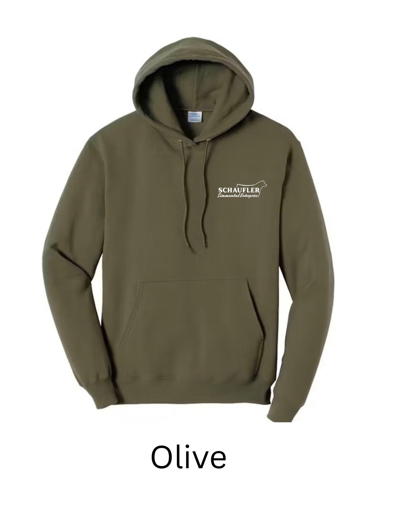 Hoodie Sweatshirt | Front + Back