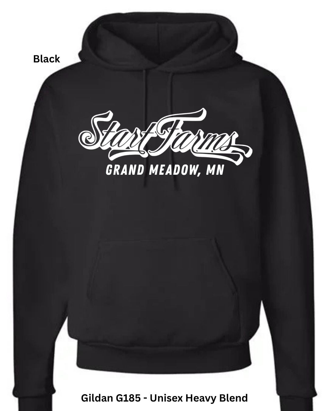 Start Farms Hoodie Front Design Only