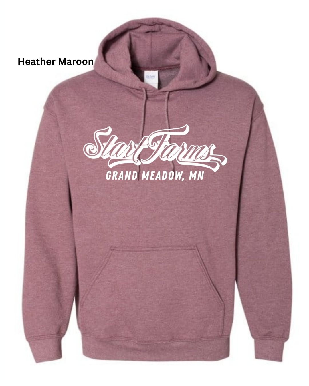 Start Farms Hoodie Front Design Only