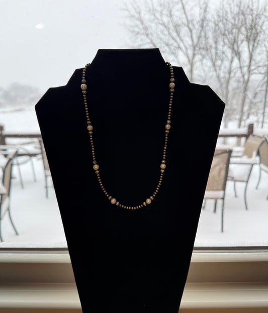 Sterling Silver Pearl Necklace "The Josie"