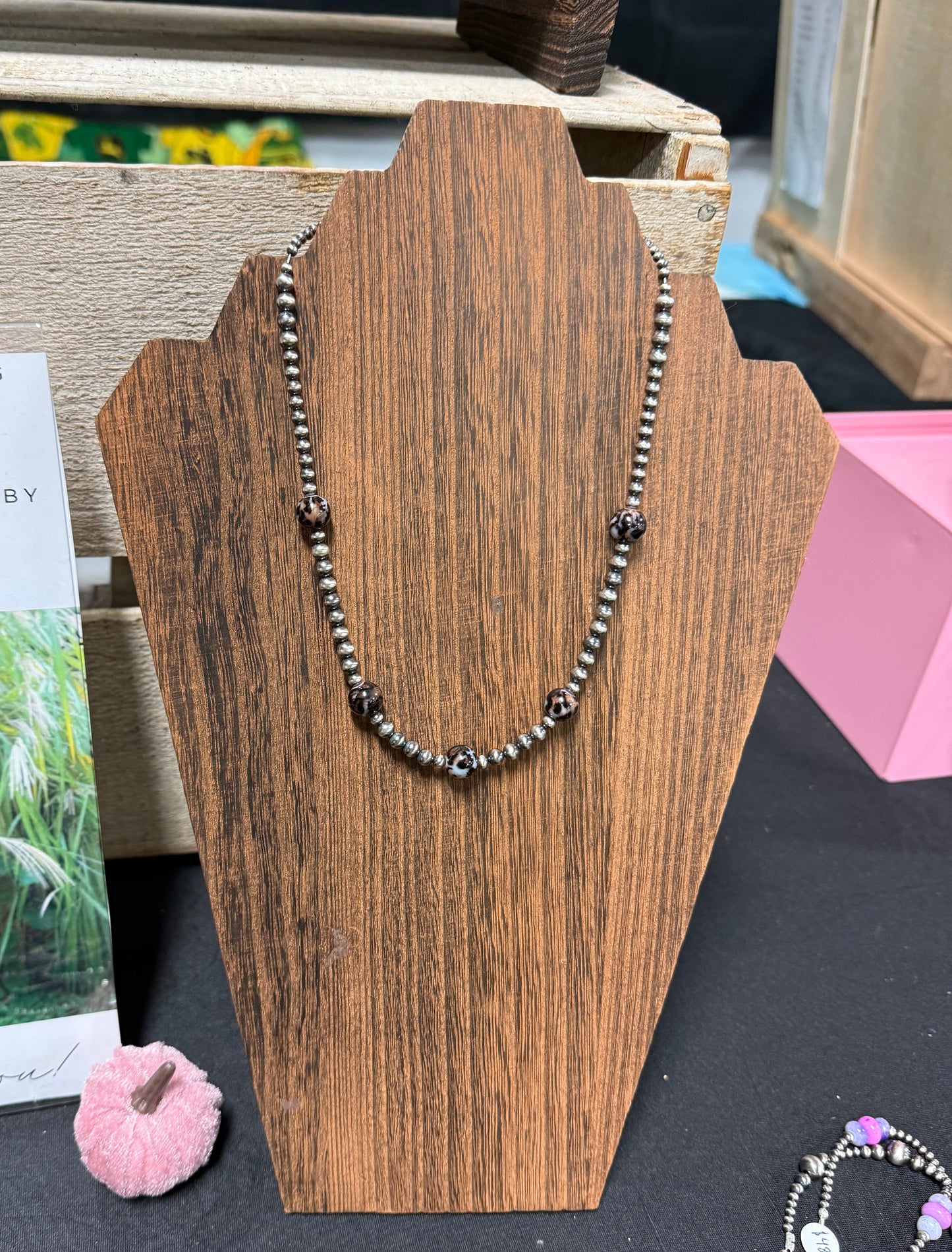 Sterling Silver Pearl Necklace “The Betty”