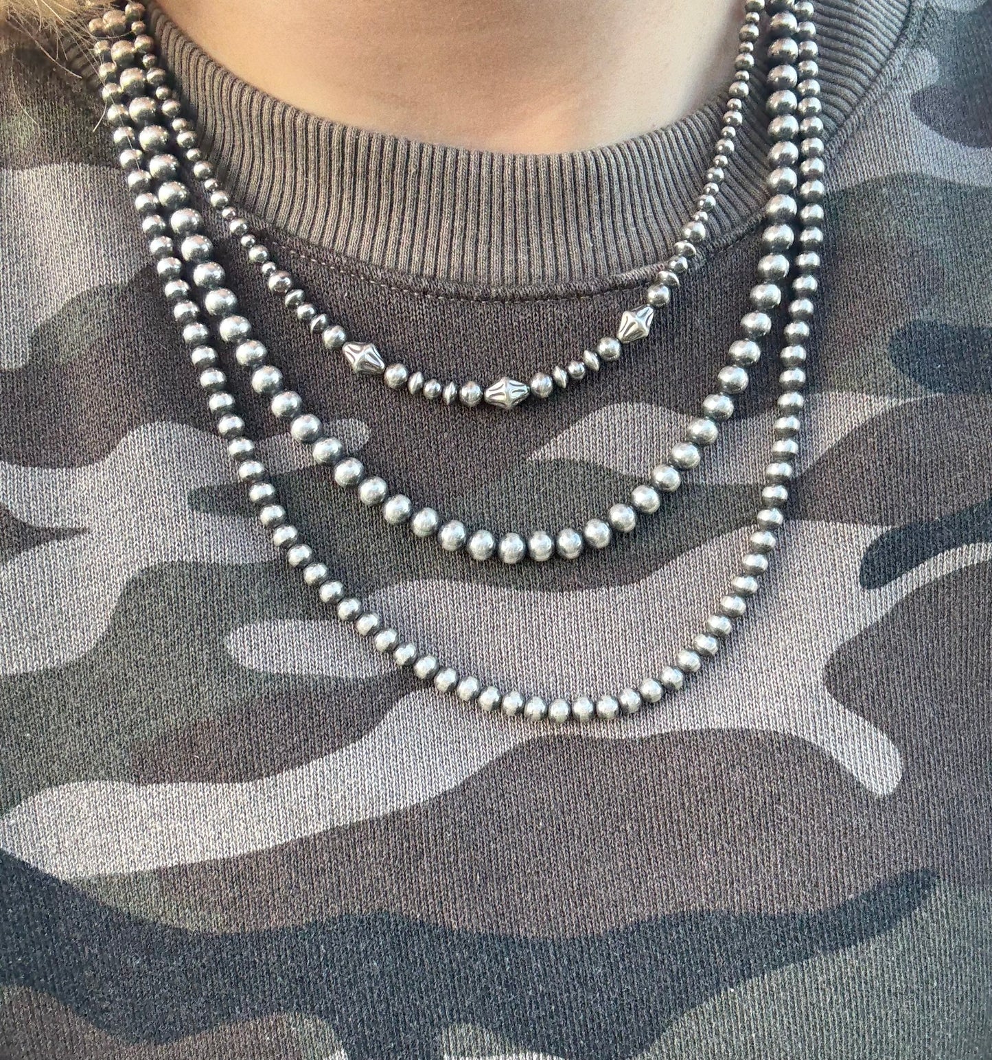 Sterling Silver Necklace “The Lottie”