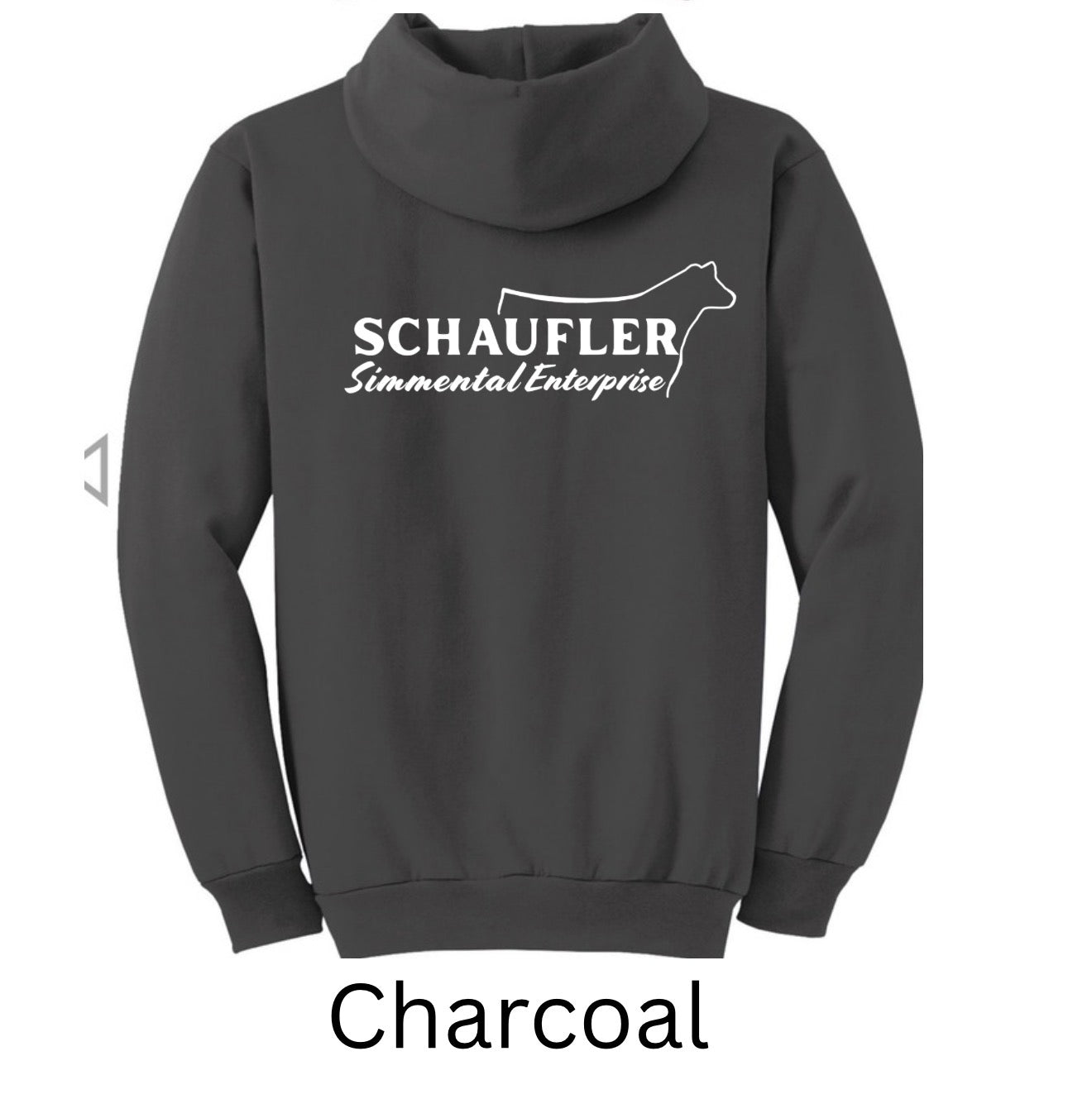 Hoodie Sweatshirt | Front + Back