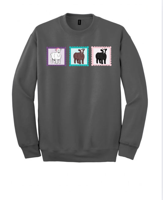 Winter Cattle Crew/Tshirt