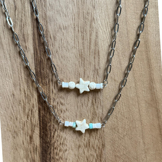 Lucky Star Bar Necklace