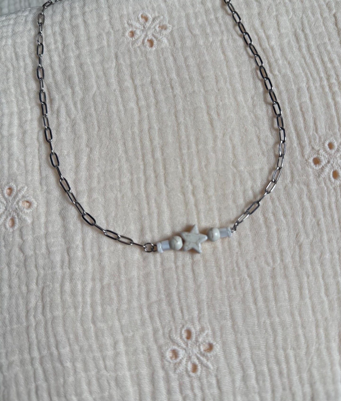 Lucky Star Bar Necklace