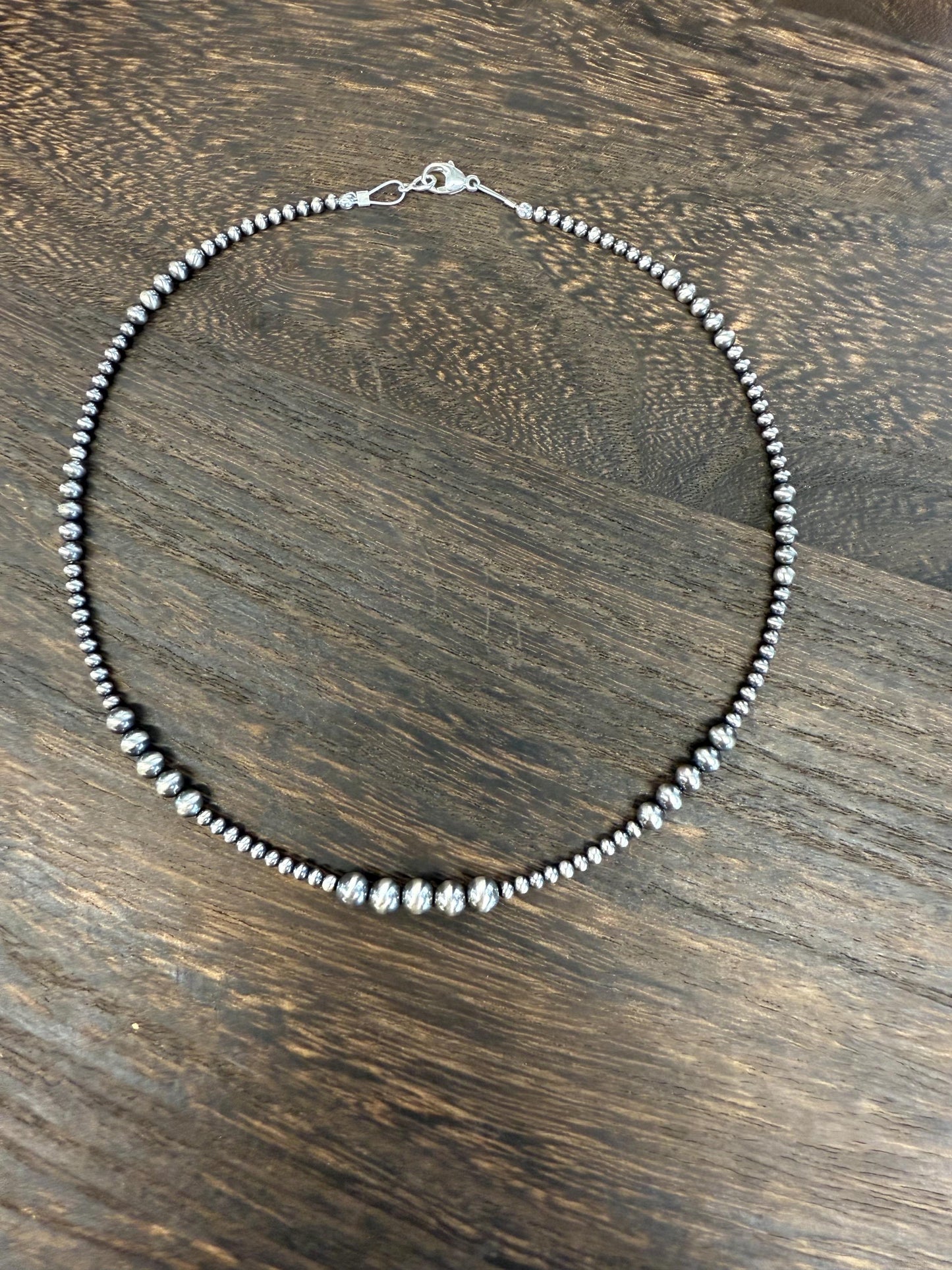 Sterling Silver Pearl Necklace “The Zoe”