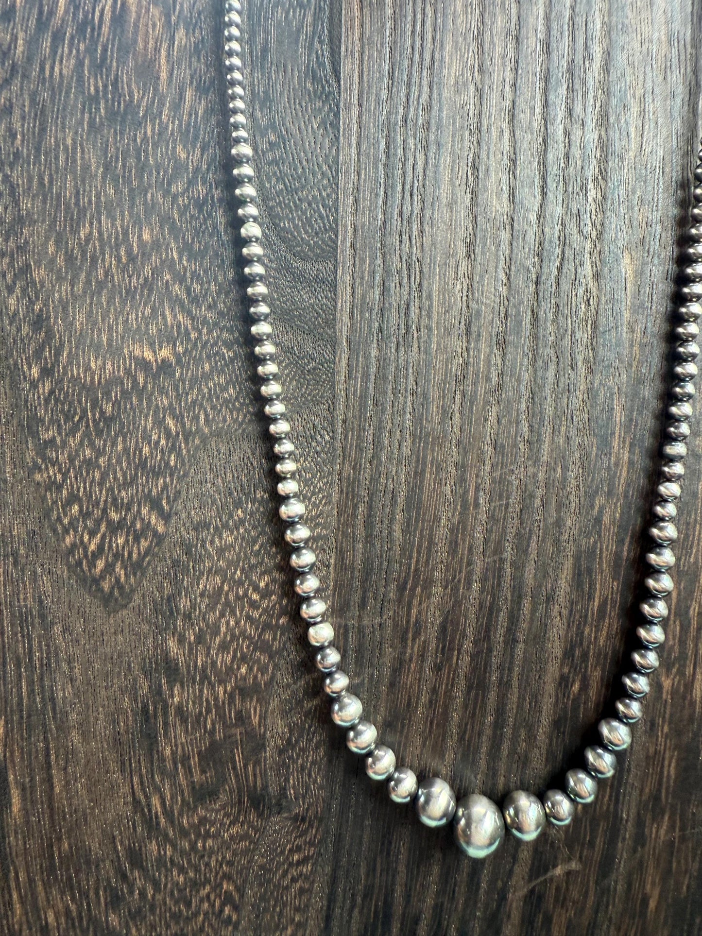 Sterling Silver Pearl Necklace “The Olivia”