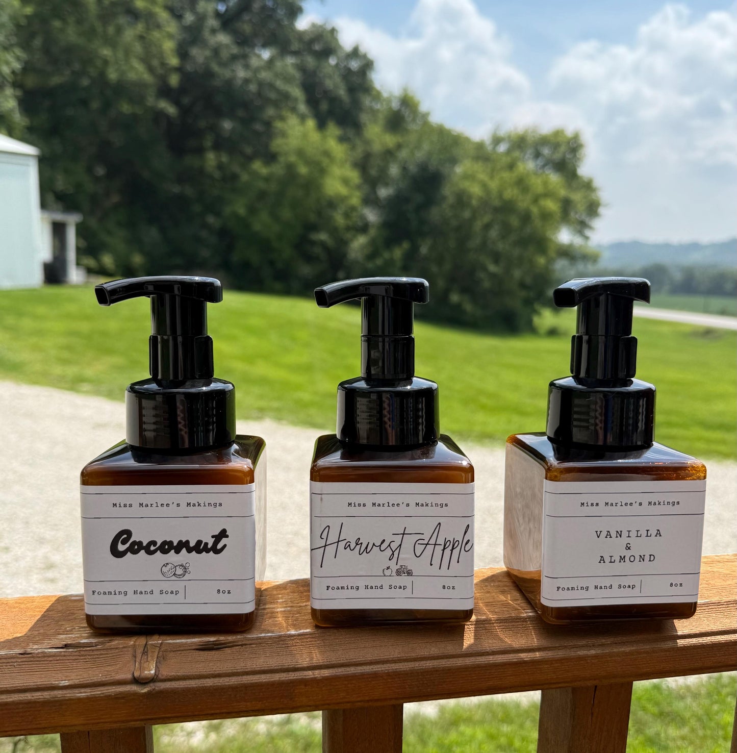 Foaming Hand Soap | Made with Simple and Few Ingredients | 8oz