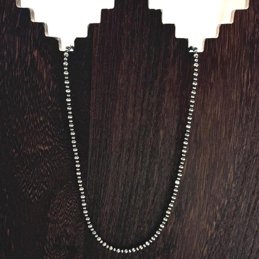 Graduated Sterling Silver Pearl "The Makena" Necklace