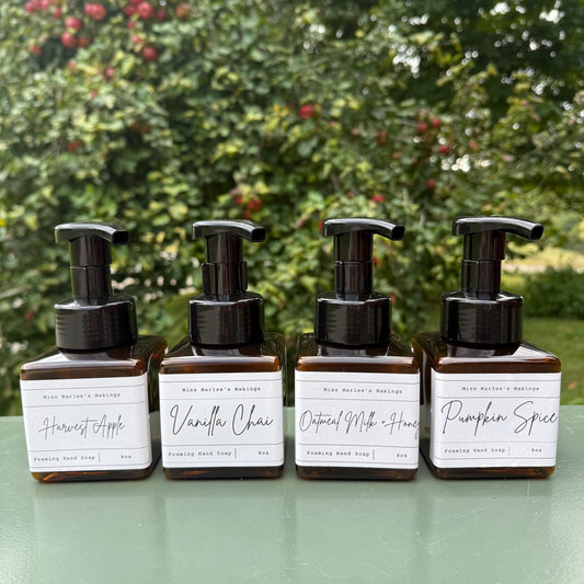 Foaming Hand Soap | Made with Simple and Few Ingredients | 8oz